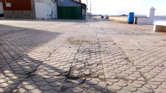El PCAN denuncia dejación de funciones del Ayuntamiento en la reforma integral del paseo marítimo de Los Nietos