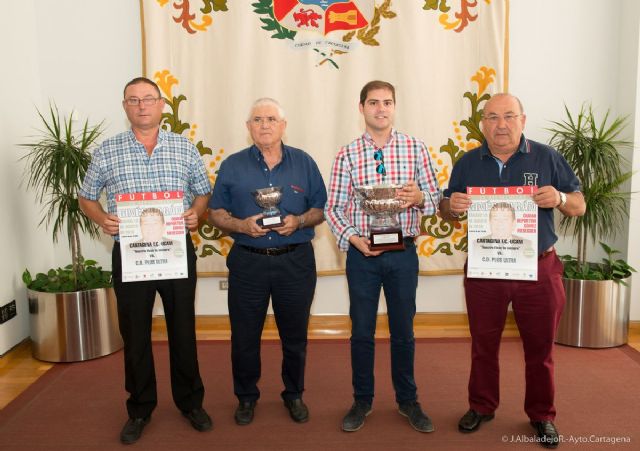El Cartagena F.C.-UCAM y el C.D. Plus Ultra disputarán un partido en memoria de Ginés Pagán