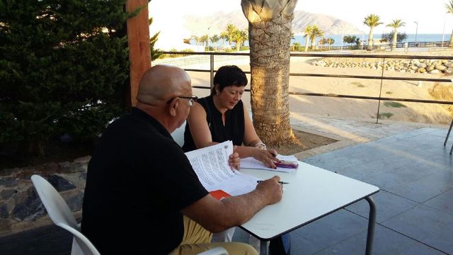 La Junta Vecinal de Isla Plana aprueba solicitar que se extienda  el alcantarillado a Los Madriles y otros puntos de La Azohía