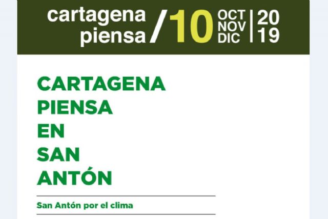 Cartagena Piensa en San Antón inicia sus actividades del trimestre con gran énfasis en la crisis climática