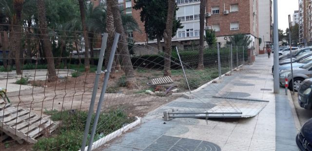 MC: La reforma del Parque Sauces, obra de 2018 de dos meses de ejecución, estará finalizada a mediados de 2020 en el mejor de los casos