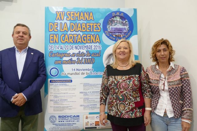 Cartagena se vestira de azul con motivo del dia mundial de la diabetes