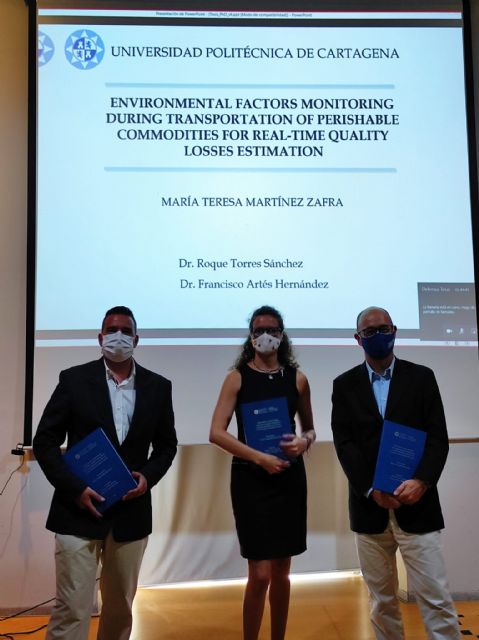 Investigadores de la UPCT patentan un dispositivo para conocer en tiempo real la calidad y vida útil de frutas y hortalizas