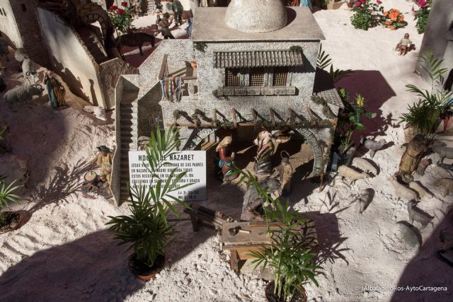 Abren los populares Belenes de los barrios y diputaciones de Cartagena