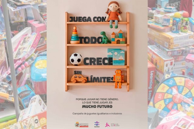 Una campaña navideña conciencia sobre la elección responsable de juguetes para que sean inclusivos e igualitarios