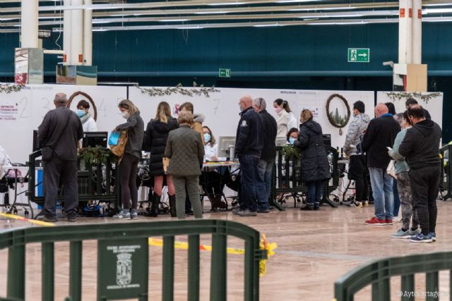 Más de 10.000 personas se vacunarán esta semana en Cartagena