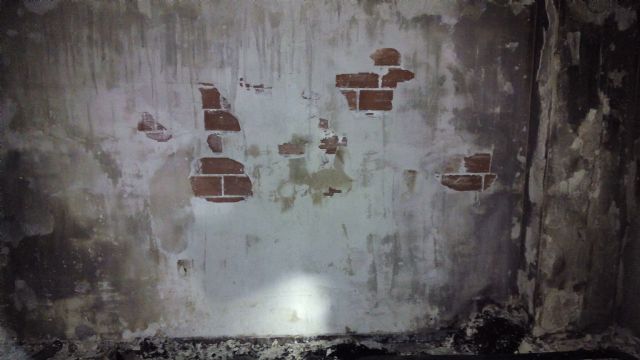 Un hombre resulta herido en el incendio de una vivienda en Cartagena