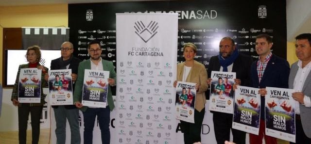 La Comunidad apoya al F.C. Cartagena con su Fundación y anima a empresas y particulares a 'sumarse y engrandecer nuestro deporte'