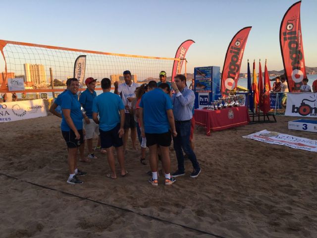 Ricardo Segado propondrá que se instalen, previa autorización, diferentes puntos fijos de vóley playa en Cabo de Palos y La Manga