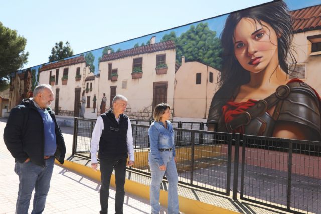 El grafiti mural de inspiración romana ubicado en Canteras, elegido mejor obra urbana del mundo en marzo