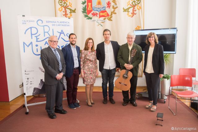 Perlas a Millares vestira Cartagena de flamenco