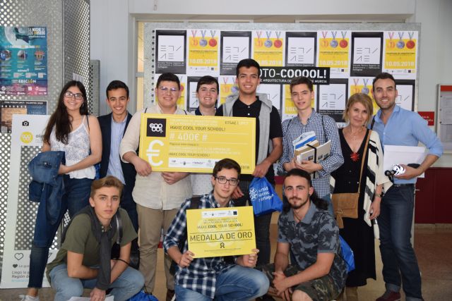 Estudiantes de Cartagena, Moratalla y Molina ganan la I Olimpiada de Arquitectura de la Región