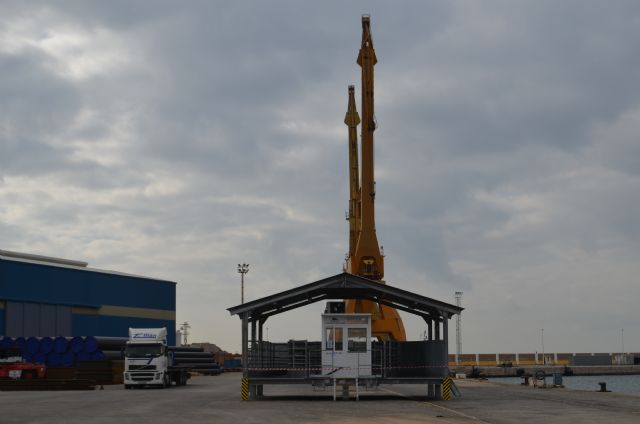 La Autoridad Portuaria mejorará las operativas portuarias con la renovación de la pavimentación del Muelle de San Pedro