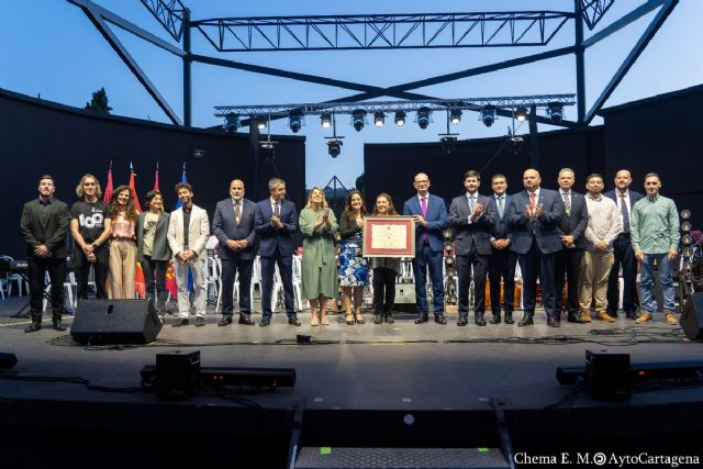 El Conservatorio de Música de Cartagena recibe la Medalla de Oro de la ciudad