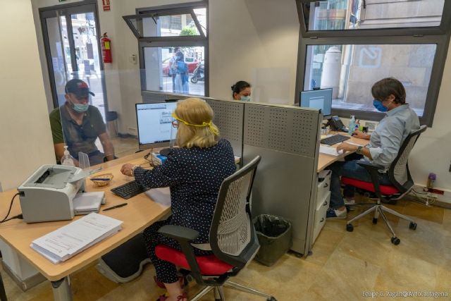 Los servicios municipales del Ayuntamiento de Cartagena reabren al público a partir del 15 de junio bajo cita previa