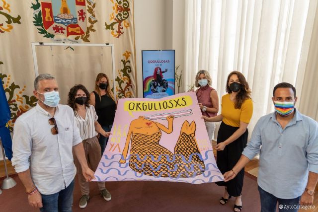 El Orgullo 2021 en Cartagena reivindicará la diversidad sexual y de género bajo el lema ´Orgullosxs´