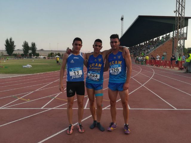 Pablo Diaz del UCAM Atletismo Cartagena roza el Bronce en el Nacional Junior