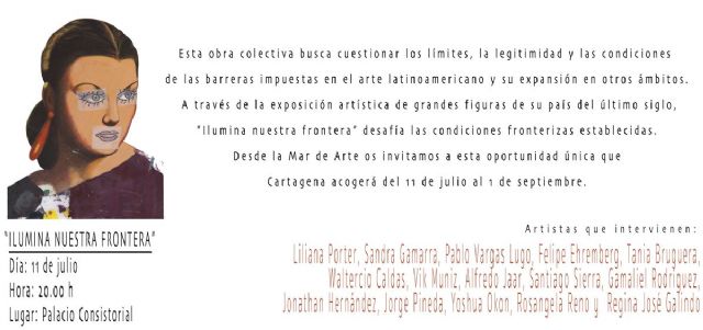 Ilumina nuestra frontera se presenta el martes en el Palacio Consistorial