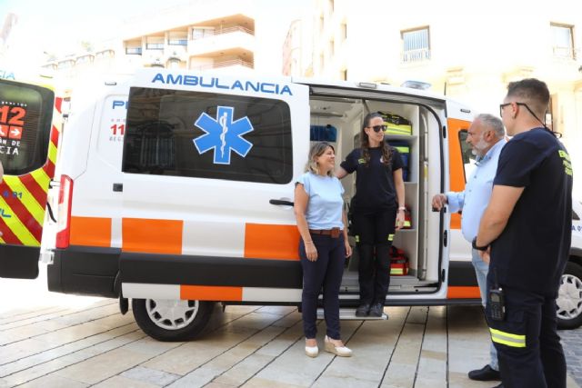 El Ayuntamiento de Cartagena adquiere su primera ambulancia en propiedad para Protección Civil que refuerza la seguridad y la atención a la ciudadanía