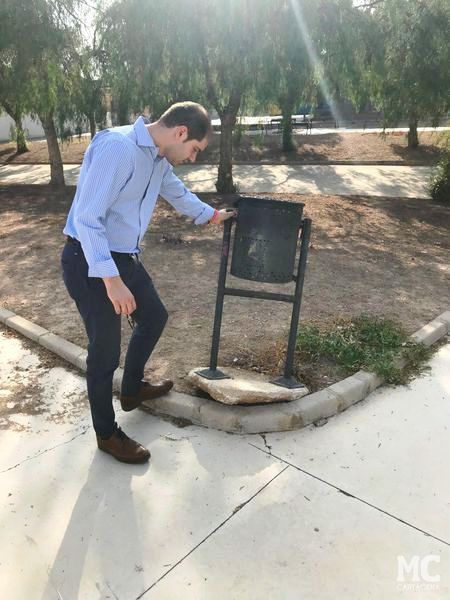 MC Cartagena denuncia la dejadez y la desidia del Gobierno socialista en los parques públicos y zonas verdes de La Aljorra