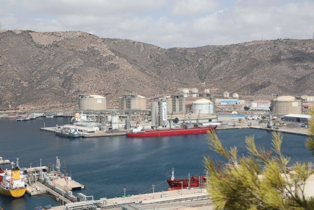 El Puerto de Cartagena estudiará nuevas soluciones para evitar el arrastre de partículas y residuos al mar por el agua de lluvia