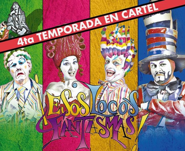El Teatro Apolo de El Algar celebrará Halloween con el espectáculo Esos Locos Fantasmas