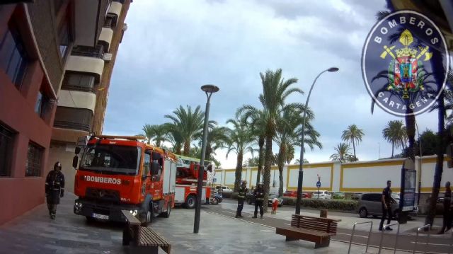 Sofocado un incendio de baja intensidad provocado por unos cables en las dependencias del ISEN