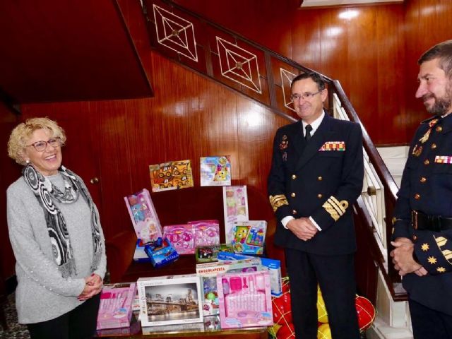 El Arsenal Militar abre su punto de recogida de juguetes