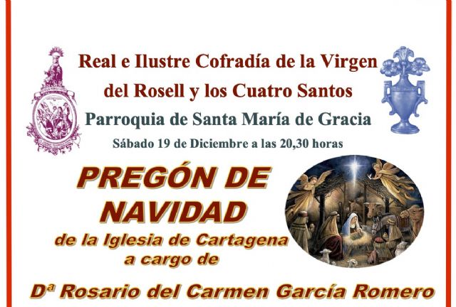 Pregón y Concierto de Navidad en Santa María de Gracia