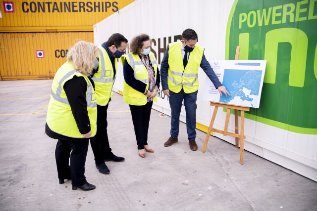 El Puerto de Cartagena duplica durante este trimestre la exportación de productos regionales a Reino Unido con su nueva línea