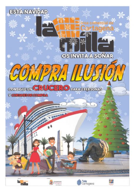 El Area Comercial La Milla sortea mañana un crucero para dos personas