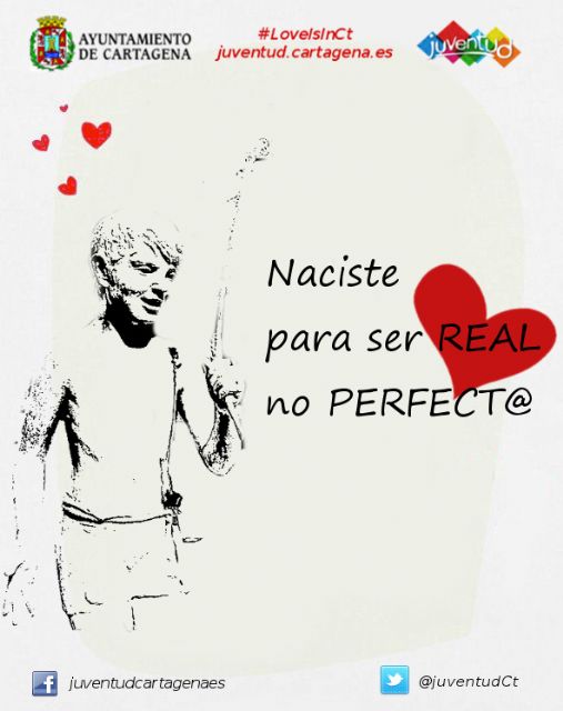 La concejalía de Juventud lanza la campaña Love is in CT