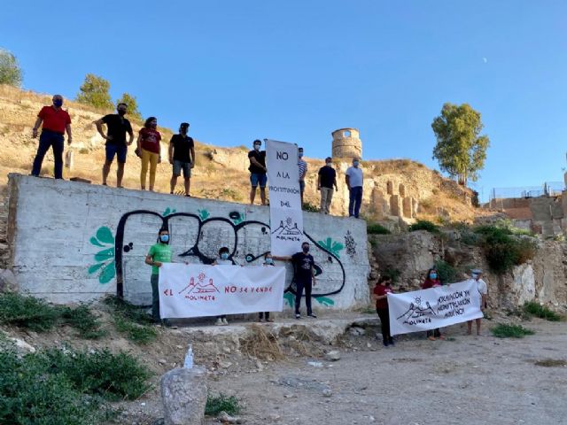 La Coordinadora del Molinete confía en que el Ministerio de Cultura evite nuevos destrozos del patrimonio en el cerro