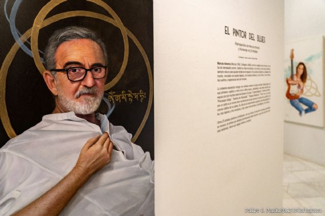 El Palacio Consistorial de Cartagena acoge una exposición homenaje a Marcos Amorós