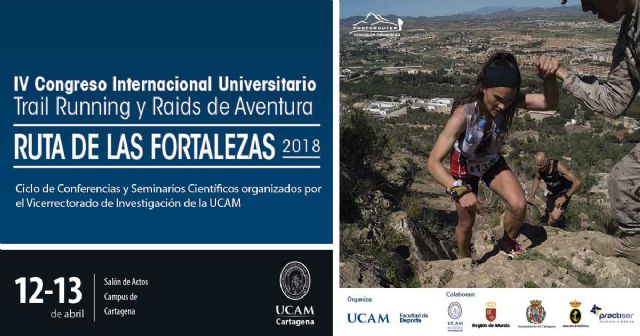 La UCAM celebra el IV Congreso Ruta de las Fortalezas con el Campeon del Mundo de Trail Running