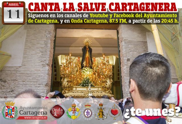 Las salves marraja y resucitada cierran una peculiar Semana Santa desde casa