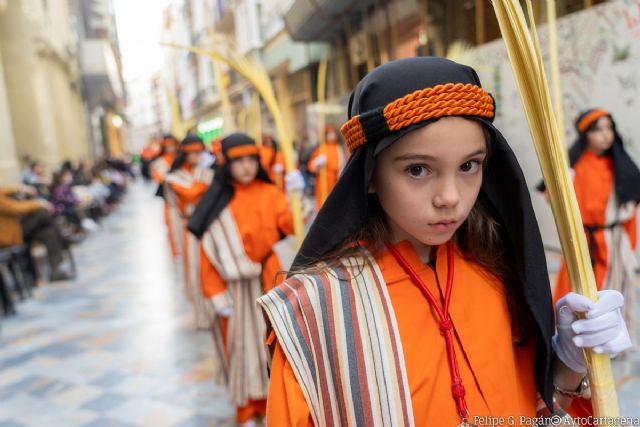 Los traslados del Sábado de Pasión y la procesión del Domingo de Ramos marcan el inicio de la Semana Santa en Cartagena