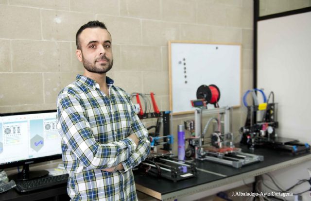 Un emprendedor cartagenero aterriza en el mercado con la magia de las impresoras 3D