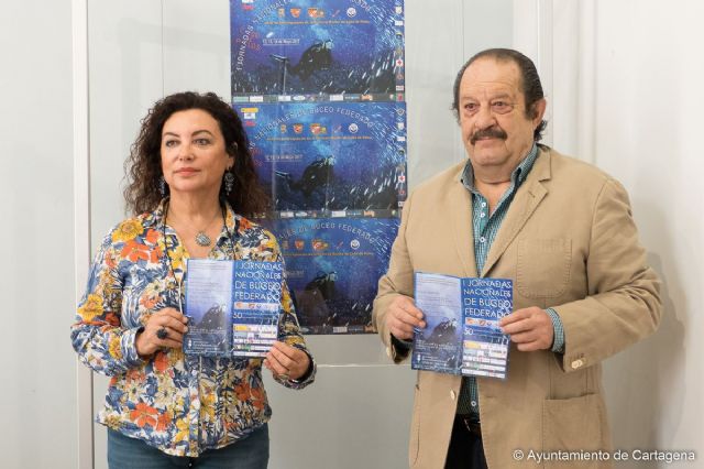Cabo de Palos acoge este fin de semana las I Jornadas Nacionales de Buceo Federado