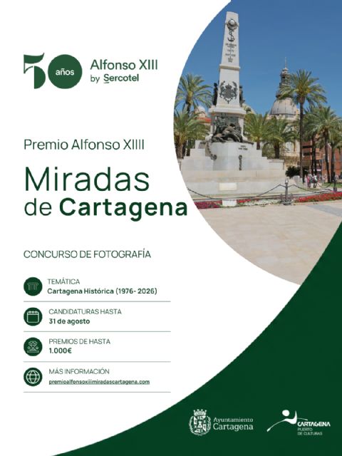El Premio Alfonso XIII 'Miradas de Cartagena' invita a redescubrir Cartagena a través de la fotografía