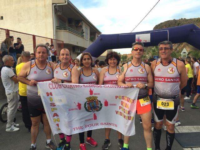 Puestos de podium para el Club Cuatro Santos Cartagena en Socovos, Los Ramos y Fuente Álamo