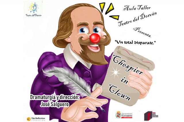 El espectáculo de humor ´Chespier in clown´ cierra el curso del aula Taller Teatro del Desván