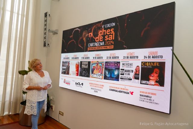 Conciertos de Bustamante, Chanel, El Arrebato, Coque Malla o Merche este agosto en Cartagena