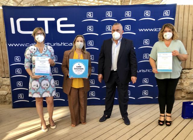 Cartagena se posiciona como el segundo municipio con más sellos ´Safe Tourism Certified´, tras San Javier