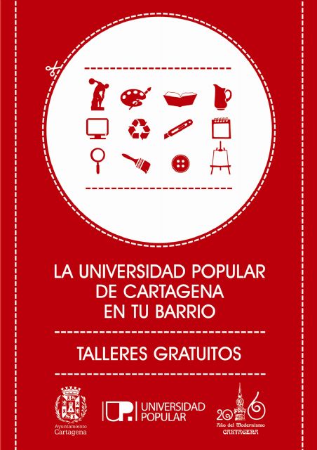 La Universidad Popular de Cartagena llega a los barrios y diputaciones