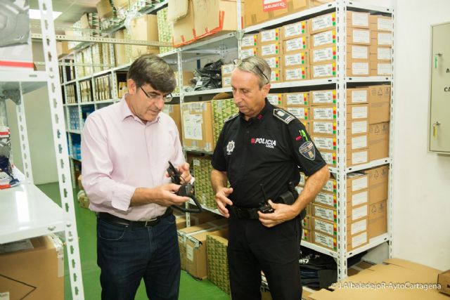 La Policia Local dispondra de nuevos transmisores con tecnologia TETRA Digital