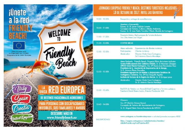 ADLE y Apices organizan una jornada para dar a conocer el proyecto Friendly Beach