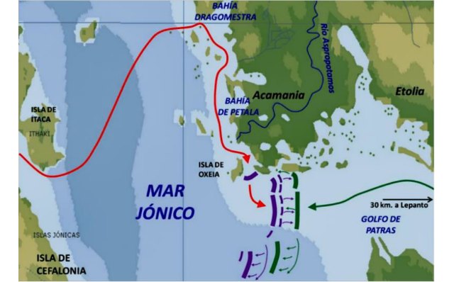 Planteamiento de la Batalla de Lepanto