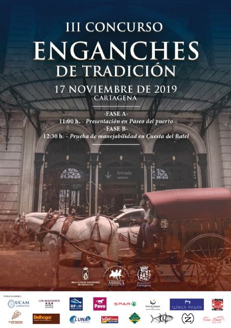 El Club de Enganche de Cartagena organiza el Concurso Nacional de Engaches de Tradición Ciudad de Cartagena