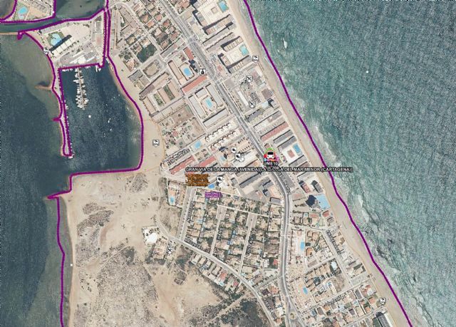 Herido en un accidente de tráfico con atrapados ocurrido en la Gran Vía de La Manga